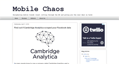 Desktop Screenshot of mobilechaos.net