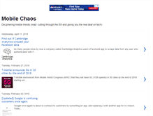Tablet Screenshot of mobilechaos.net